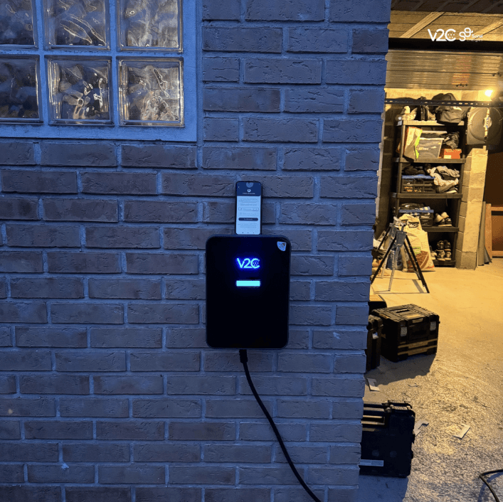 Prix de la borne V2C Trydan installée